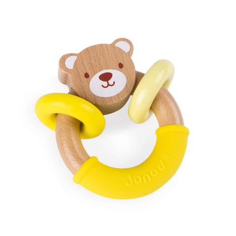 Janod Grzechotka Baby Pop Miś