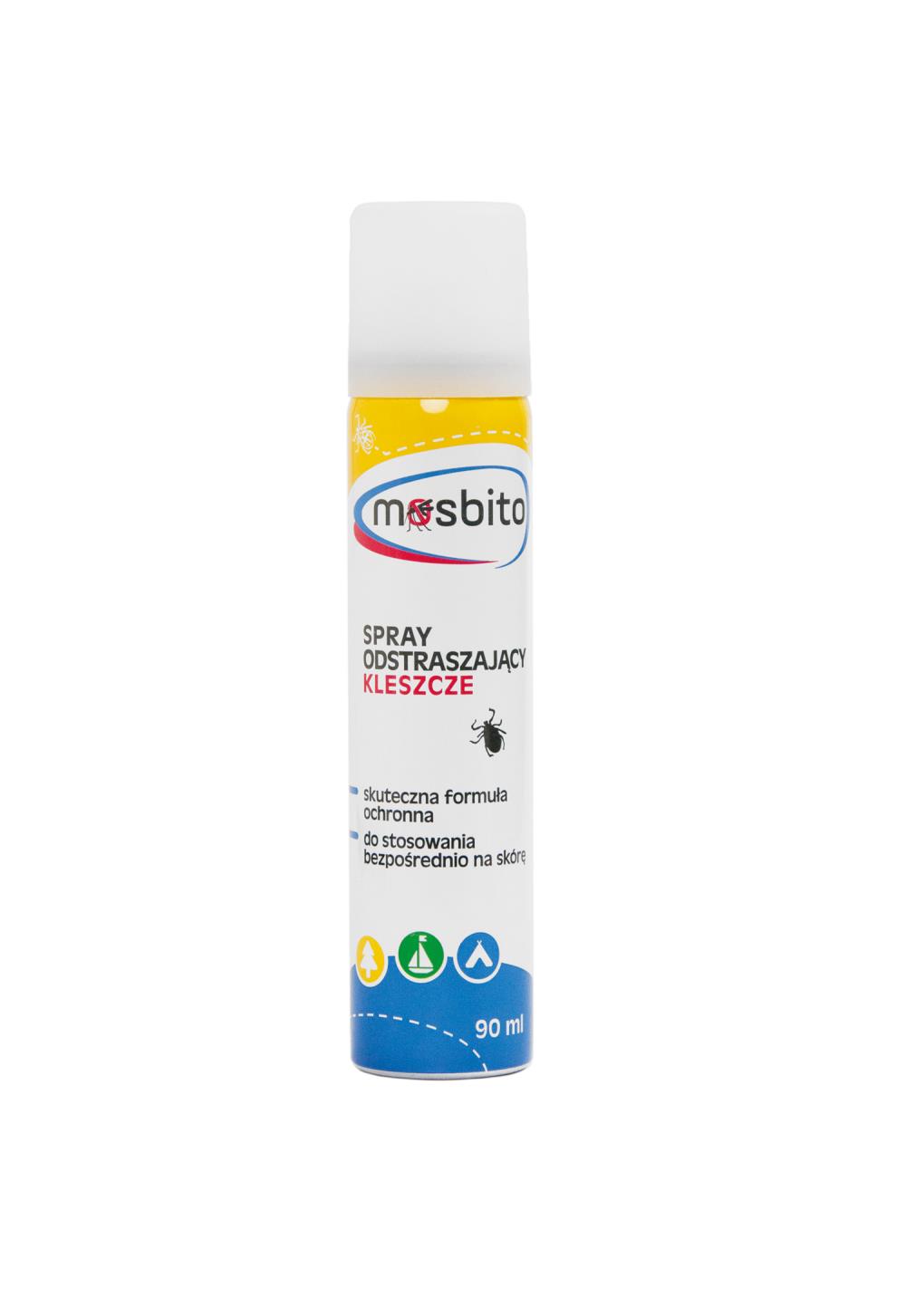 MOSBITO Spray odstraszający kleszcze 90 ml