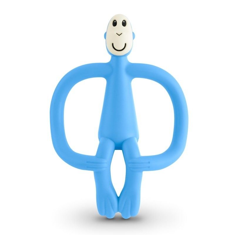 MATCHSTICK MONKEY Gryzak ze szczoteczką jasny niebieski