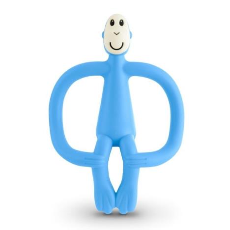 MATCHSTICK MONKEY Gryzak ze szczoteczką jasny niebieski