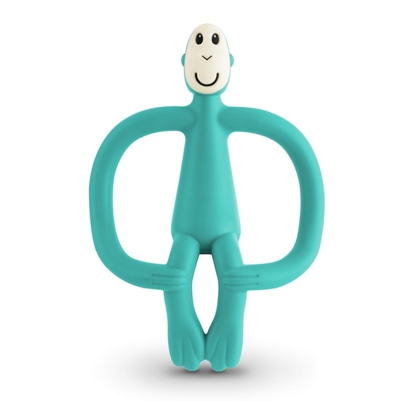 MATCHSTICK MONKEY Gryzak ze szczoteczką zielony