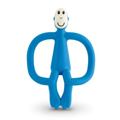 MATCHSTICK MONKEY Gryzak ze szczoteczką niebieski