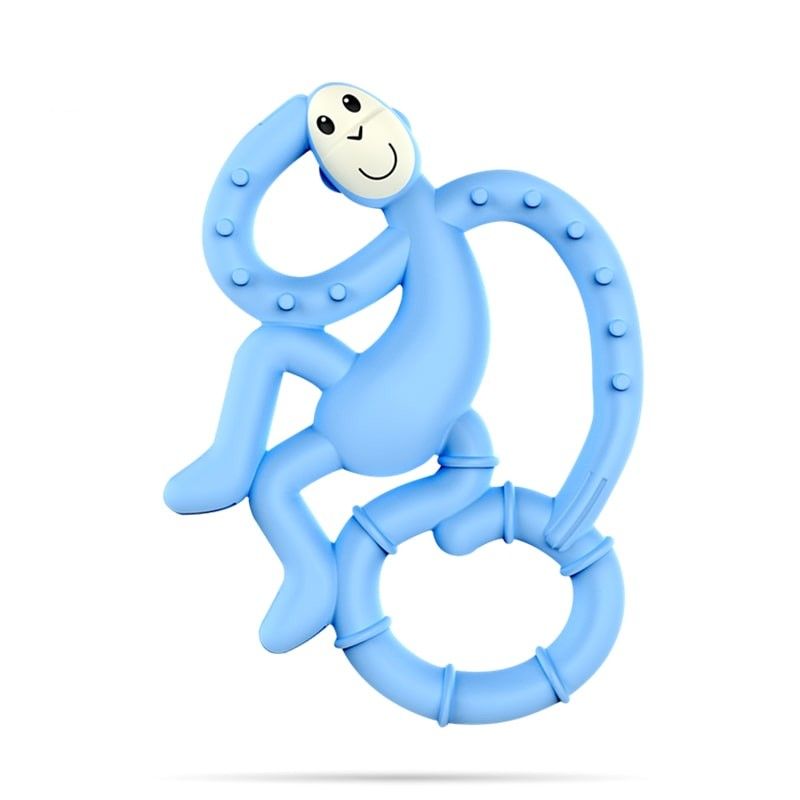 MATCHSTICK MONKEY Mini gryzak jasny niebieski