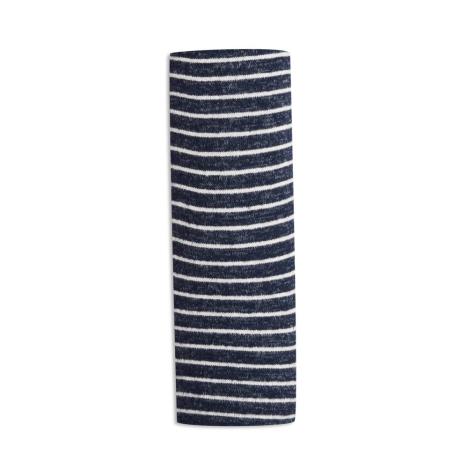 aden+anais Kocyk dzianinowy SNUGGLE KNIT NAVY STRIPE
