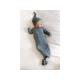aden+anais Śpiworek dzianinowy SNUGGLE KNIT NAVY STRIPE