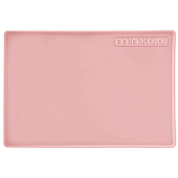 MinikOiOi Silikonowa mata pod talerzyk PINKY PINK