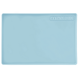 MinikOiOi Silikonowa mata pod talerzyk MINERAL BLUE