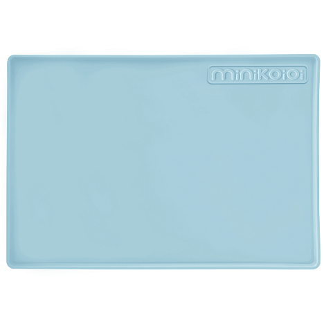 MinikOiOi Silikonowa mata pod talerzyk MINERAL BLUE