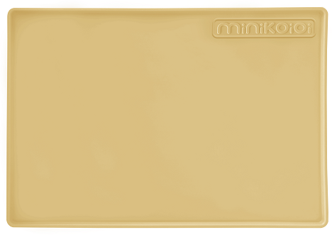 MinikOiOi Silikonowa mata pod talerzyk MELLOW YELLOW