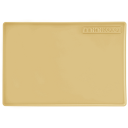 MinikOiOi Silikonowa mata pod talerzyk MELLOW YELLOW