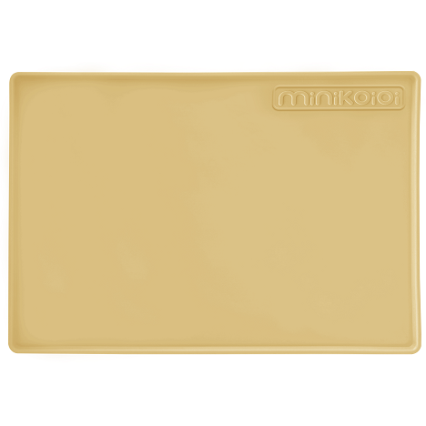 MinikOiOi Silikonowa mata pod talerzyk MELLOW YELLOW