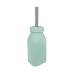 MinikOiOi Silikonowy bidon RIVER GREEN/POWDER GREY