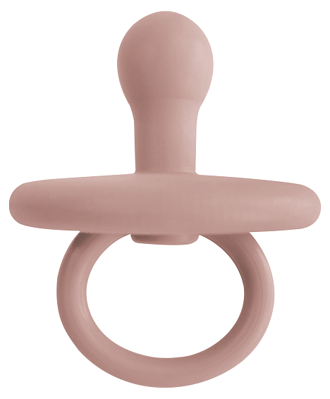 MinikOiOi Silikonowy smoczek uspokajający BUBBLE BEIGE
