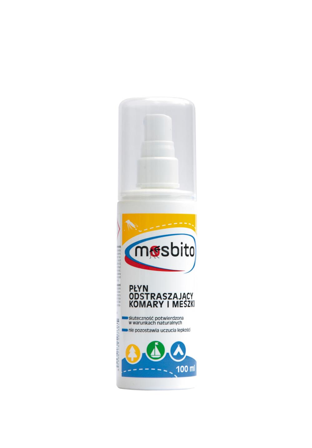 MOSBITO Płyn odstraszający komary i meszki 100 ml